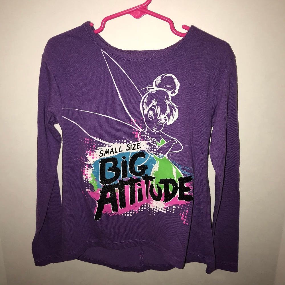 Tinkerbell Shirt with bows on back